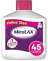 MiraLAX Laxative Powder, Gentle Constipation Relief, PEG 3350, Physician Recommended, No Harsh Side Effects