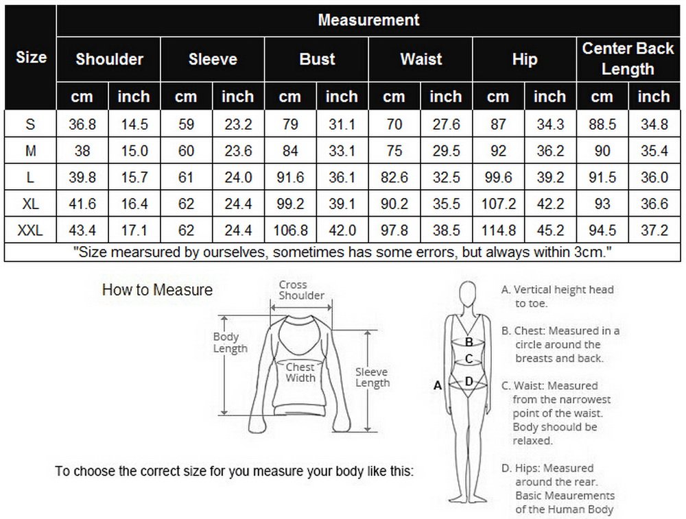 Misakia Ladies V Neck Collar Long Sleeve Knee-Length Cotton Bodycon Clubwear Dress(Black/M)