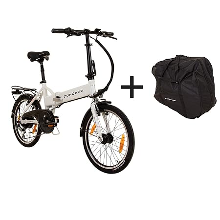 Zündapp E-Klapprad 20 Zoll mit Tasche Pedelec Elektrofahrrad Z101 E-Bike Faltrad