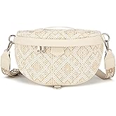 Eslcorri Crossbody Bags for Women - Fashion Sling Purse Shoulder Bag Fanny Pack Leather Causal Chest Bum Bag Cross Body Purse