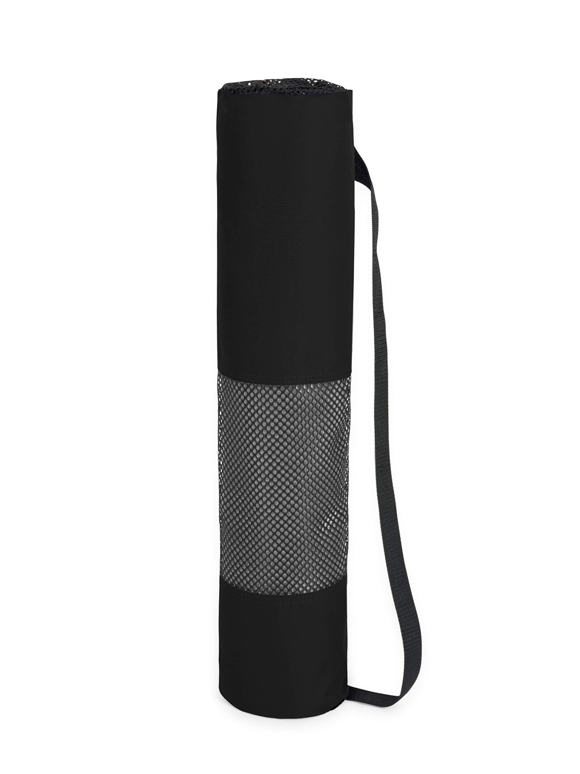 Yoga Studio Lightweight Mesh Yoga Mat Bag (Black) — image 1
