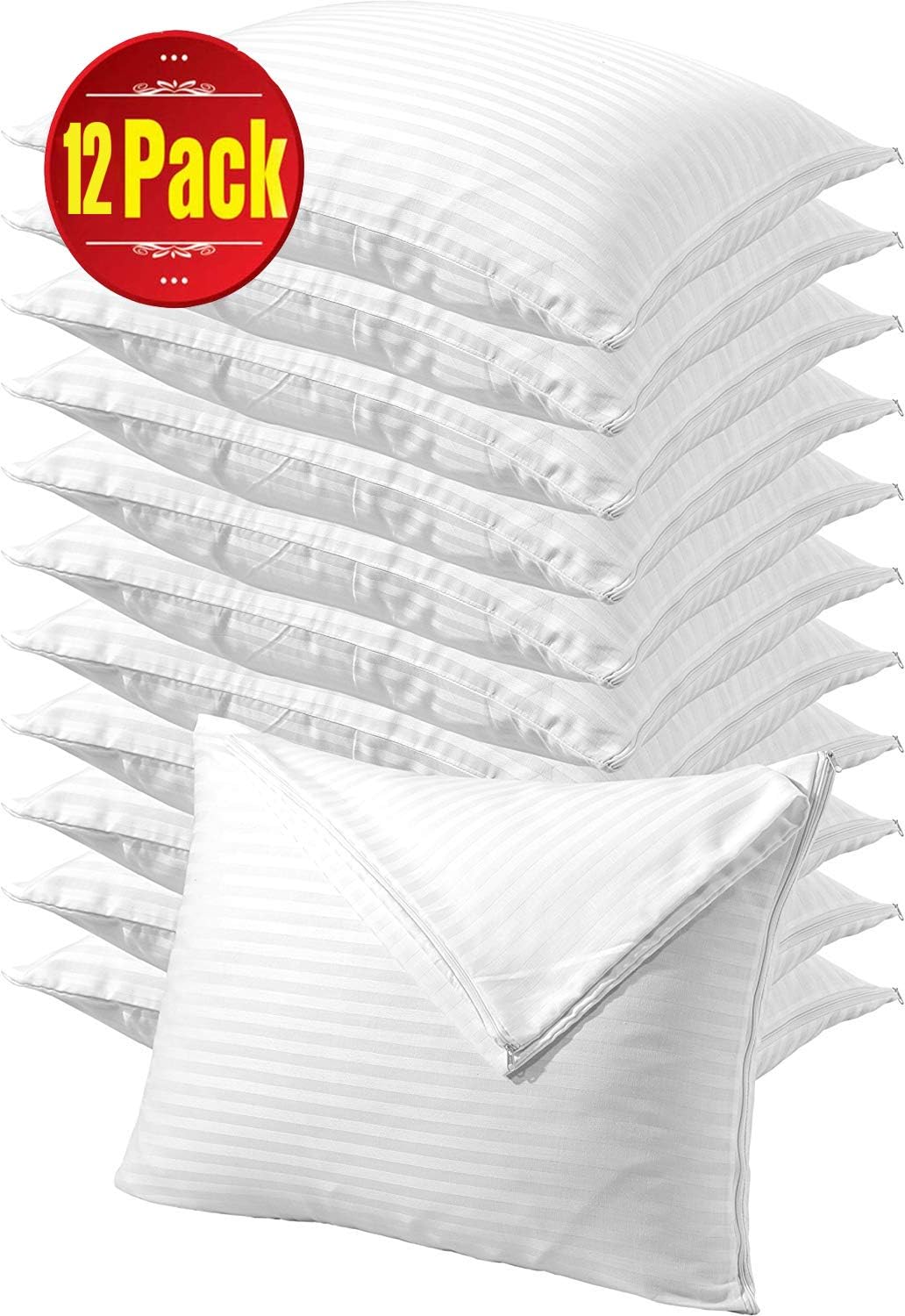 Niagara Sleep Solution Pillow Protectors King 12 Pack