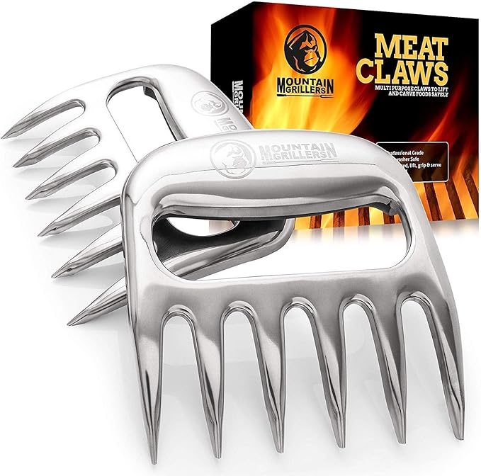 Mountain Grillers Bear Claws Meat Shredder for BBQ Perfectly Shredded