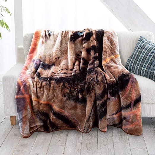 Amazon.com: 1 Piece Tiger Weighted Cal King Throw Blanket,Oversized