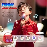 Braxel Karaoke Machine 2 Microphones Bluetooth Speaker Kids Gift Toy view 3