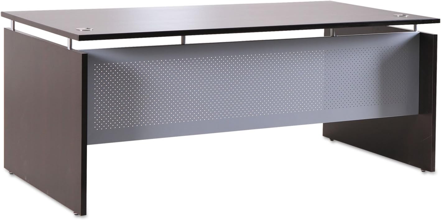 Alera SE216630ES Sedina Series Straight Front Desk Shell, 66w X 30d X 29 1/2h, Espresso