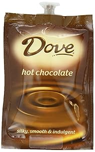 FLAVIA DOVE Hot Chocolate, 18-Count Fresh Packs (Pack of 4)