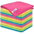 MR.SIGA Microfiber Cleaning Cloth,Pack of 12,Size:12.6" x 12.6"