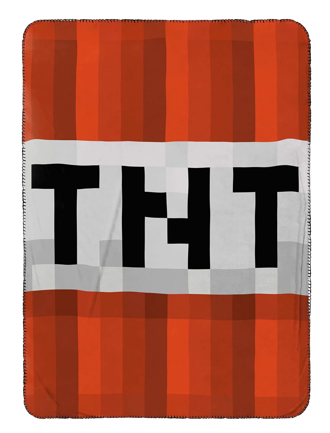 Minecraft Blanket Exploding TNT Throw for Kids 53X53