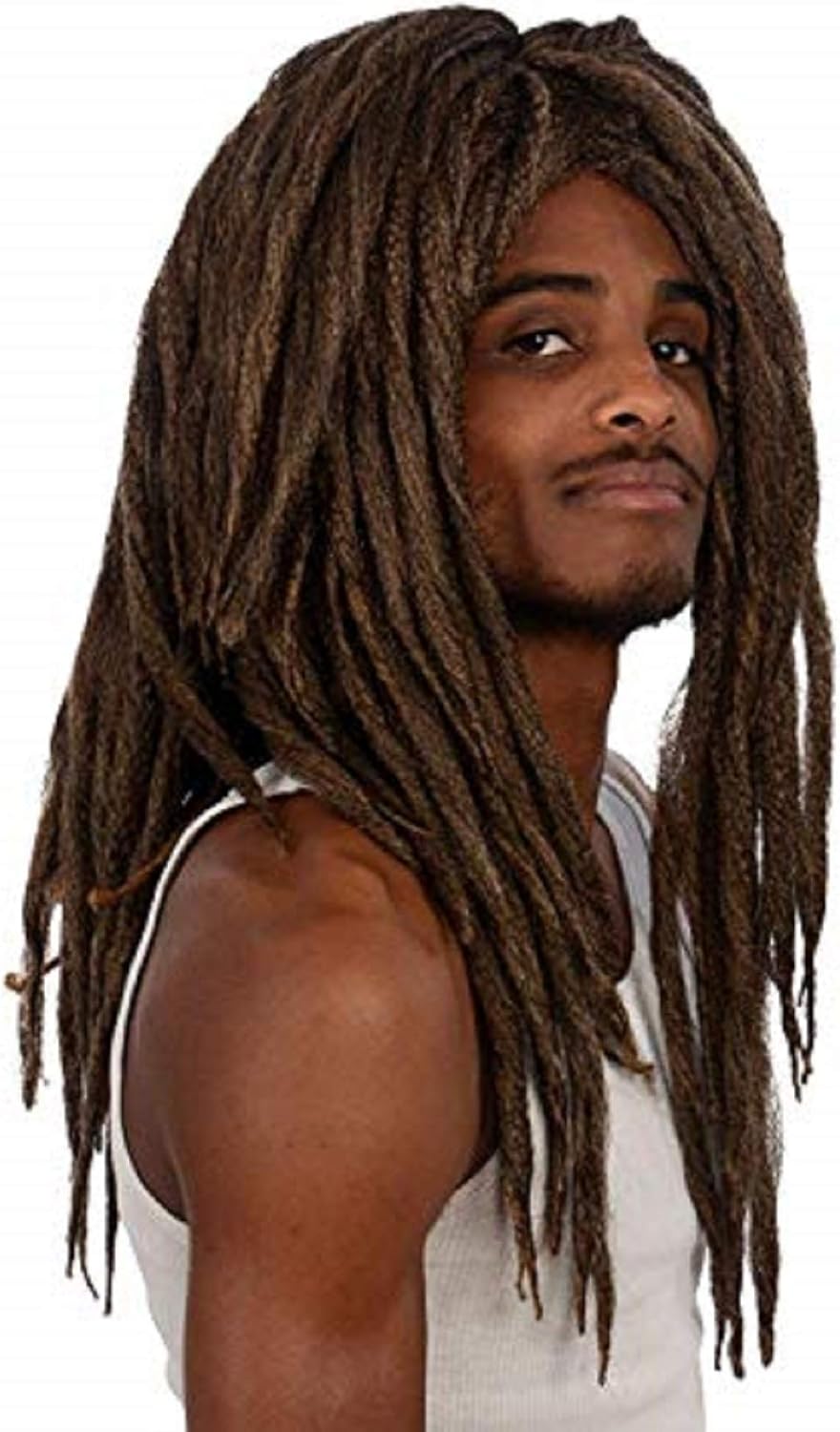 colored dreads wig