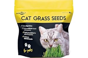 EASY PEASY CATGRASS Seeds | Non GMO | Grown in USA | from Our Farm to Your Home (1POUND(16oz))