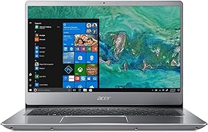 2018 Flagship Acer Swift 3 Laptop, 14" LED-backlit Widescreen FHD IPS Display, Intel Core i5-8250U Processor at 1.6GHz, 8 GB DDR4 SDRAM, 256 GB Solid State Drive, Windows 10 Home