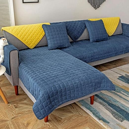 Cloth Nonslip Couch Cover, Multisize Sofa Slipcover, Breathable
