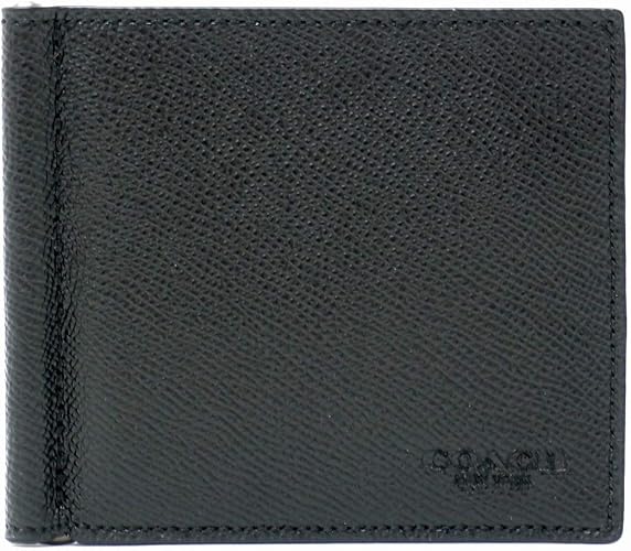 Amazon コーチ Coach メンズ 二つ折り財布 カードケース マネークリップ blk アウトレット品 並行輸入品 Coach コーチ 財布