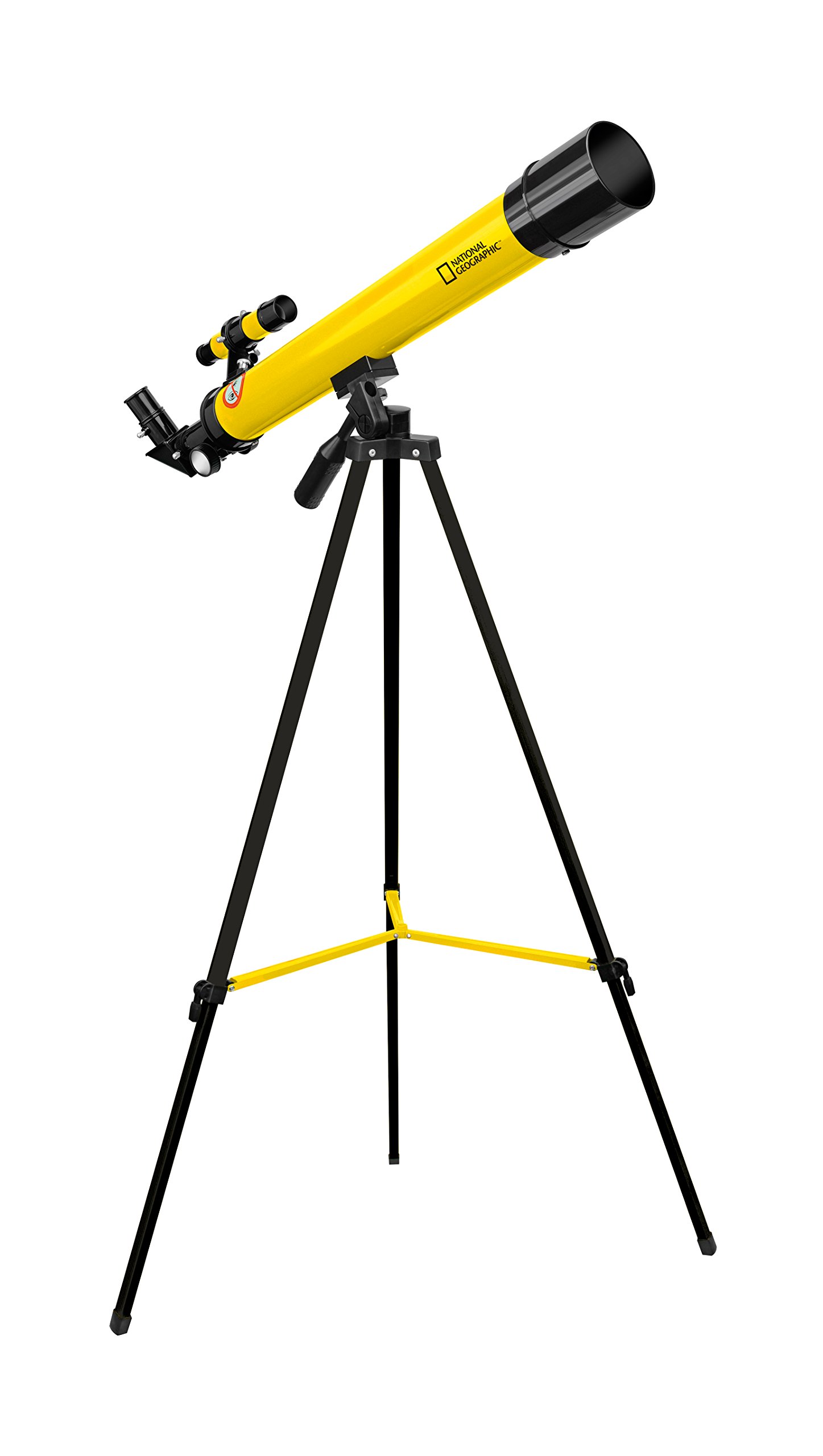 National Geographic 50/600 AZ Telescope with Mount and Tripod yellow 9101001