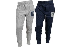 chopper club Boys Track Pants Cotton Joggers Pack of 2 Fleece Slim Fit Sweatpants