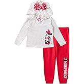 Disney Minnie Mouse Baby Girls Hoodie and Pants Set for Infant and Toddler Kids