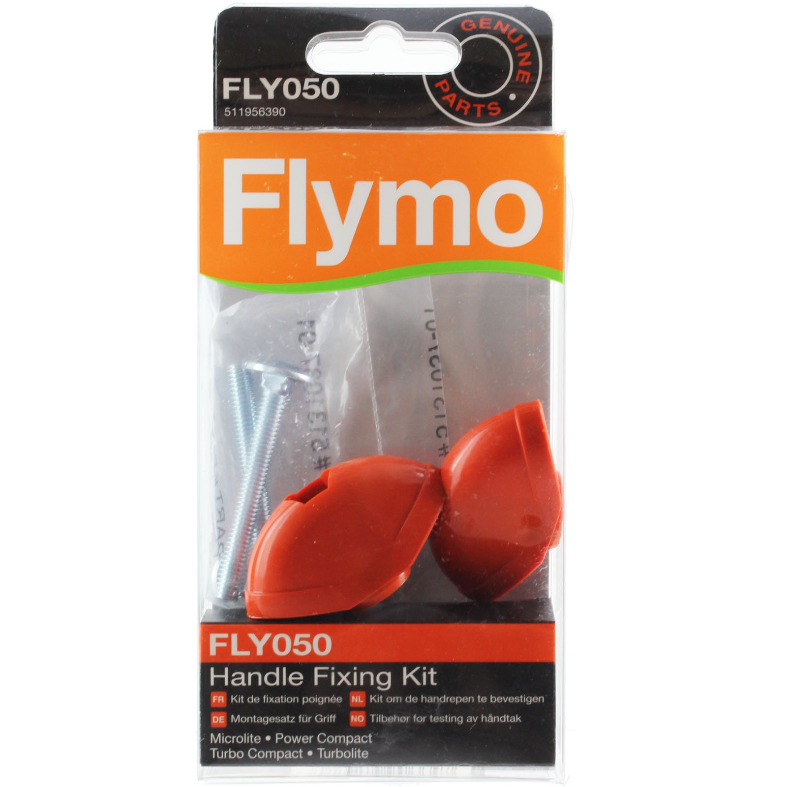 Flymo Genuine Roller Compact Lawnmower Handle Fixing Kit (FLY050)