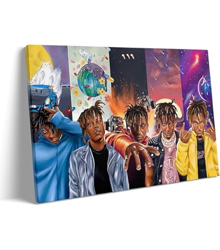 ポスター Juice Wrld poster Juice WRLD - Fighting Demons Album Cover Poster - High