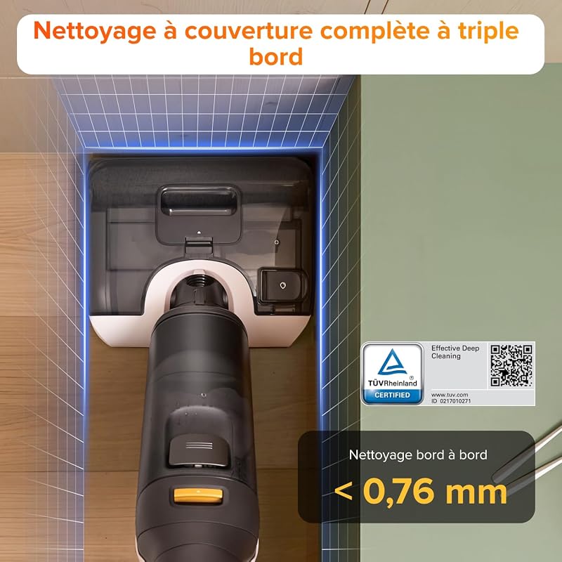 F25 LT Aspirateur Laveur 20kPa, ECO 60 Min, Autonettoyage 90°C