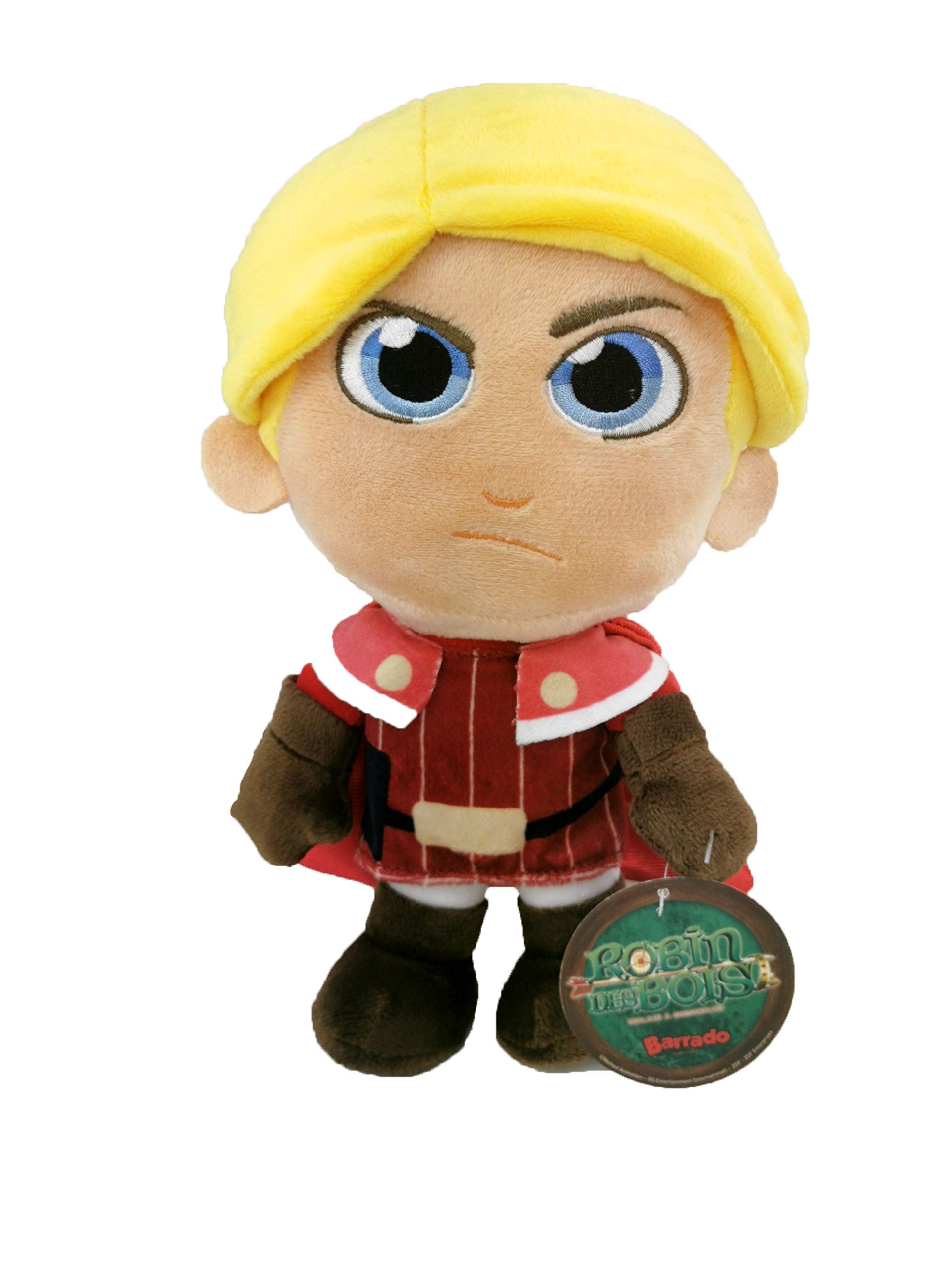 BARRADO Robin Hood: Mischief in Sherwood - Plush toy Characters from the Cartoon Series - Super soft quality (Prince John 9,05"/23cm)