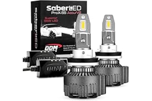 DDM Tuning Saber 55W ProX Accu/V2 LED Kit, 12500LM, 6000K, Pair, (H11)