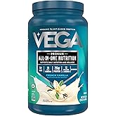 Vega Organic All-in-One Vegan Protein Powder, French Vanilla -Superfood Ingredients, Vitamins for Immunity Support, Keto Friendly, Pea Protein for Women & Men, 1.5 lbs (Pack of 1)