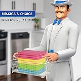 MR.SIGA Microfiber Cleaning Cloths 32x32 cm Pack of 12 view 2