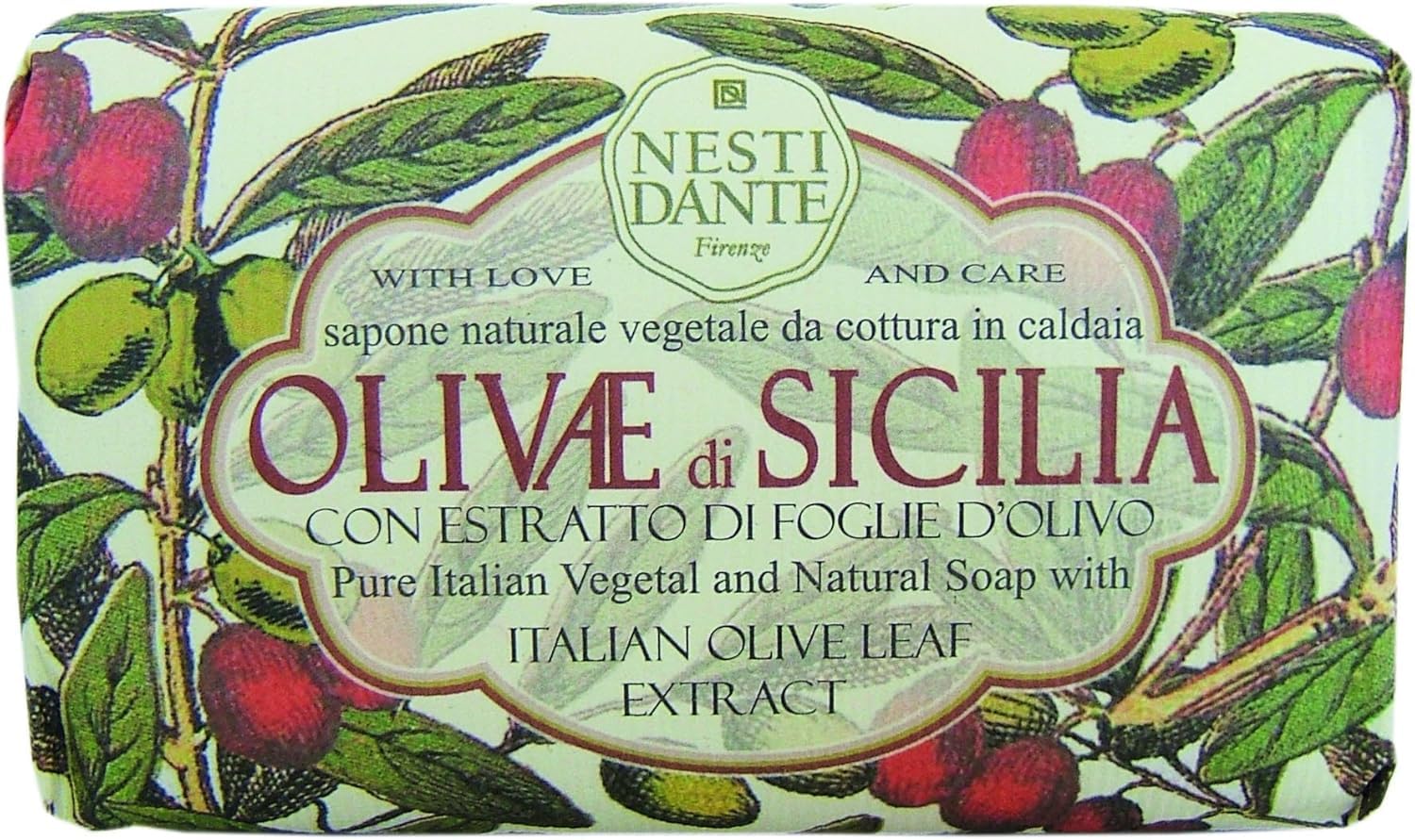 NESTI DANTE Olivae, Olivae di Sicilia Soap 150 g