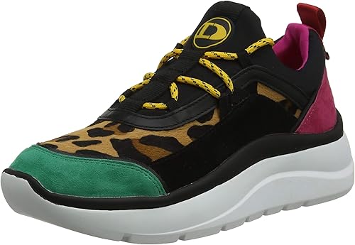 dune trainers leopard print