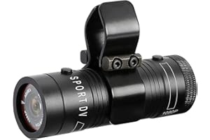 ABLEBRO Shotgun Camera,1080P Full HD Sports Action Video Camera for Clay Shooting and Hunting Helmet Cam Body Mounted Cameras Hunting Action Camera Under Scope Rail Mount Airsoft Gun Cam