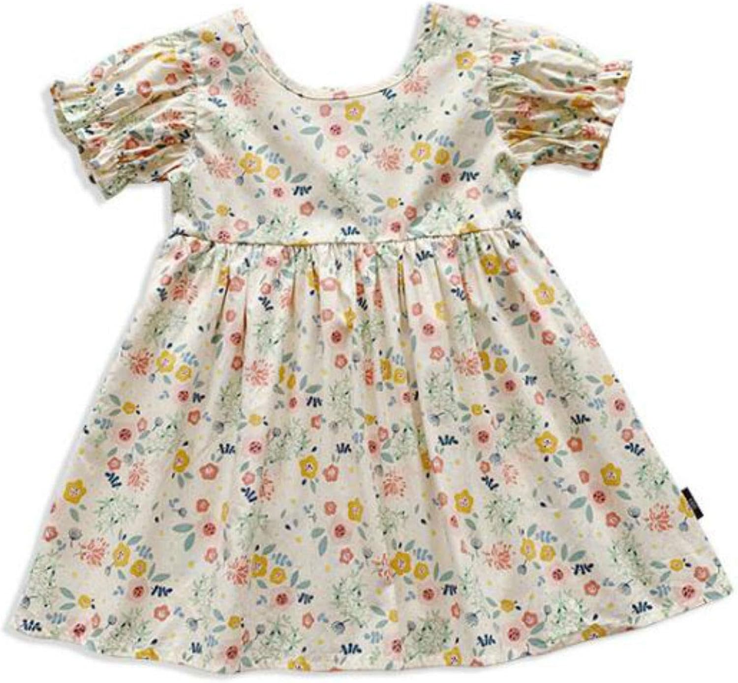 girls dress with flowers