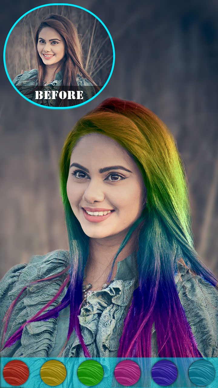 Hair Color Changer Hairstyle Makeover for