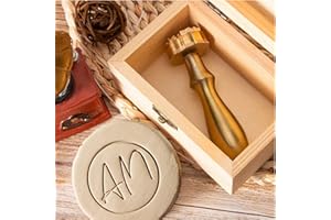 Custom Pottery Stamp for Clay - Personalized Clay Stamp with Your Own Design DIY Polymer Clay Tools, Creative Pottery Letter 