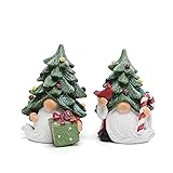 Hodao 2 PCS Christmas Tree Gnomes Decorations Xmas