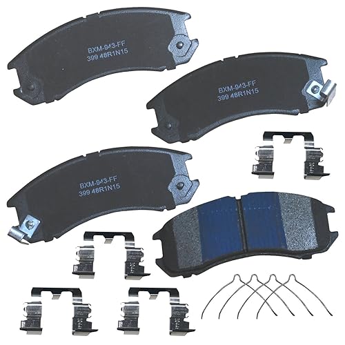 Bendix Premium SBM399 Semi-Metallic Front Brake Pads for Ford Probe 1992-1989, Mazda 626 1992-1988, MX-6 1992-1988