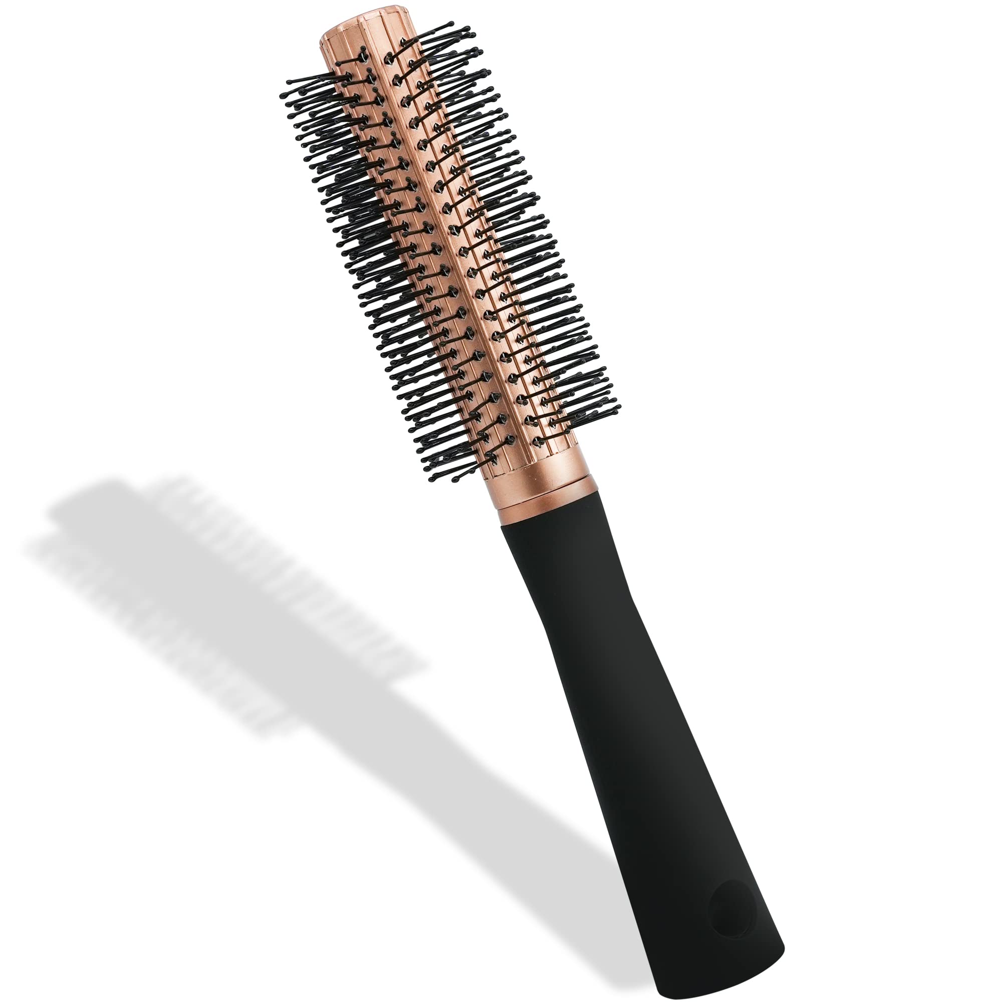 Elodyunhc Hair Brush, Round for Blow Drying, Curly, Wet and Dry Hairbrush for Combing, Styling Curl, Straight Hair and All Hair Types - For Women, Men and Children