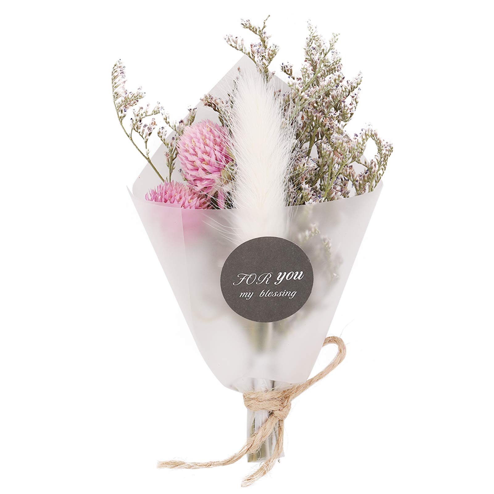 Small Bouquet Natural Dried Flower Wedding Decoration Dried Flower Artificial Flowers(#3)