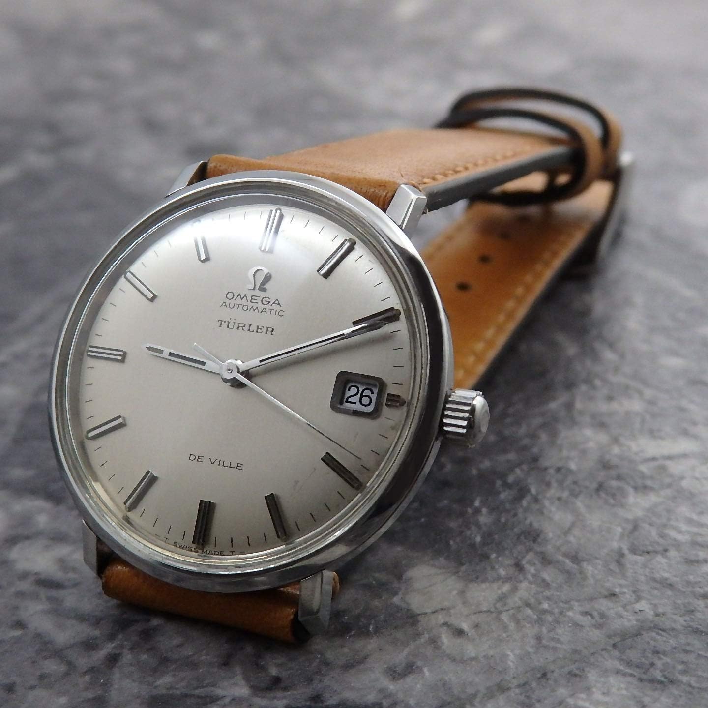 Amazon オメガ De Ville 60 S Ref 166 033 アンティーク 1969年 ヴィンテージomega 自動巻き 並行輸入品 メンズ腕時計 腕時計 通販