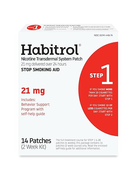 HABITROL NICOTINE TRANSDERMAL SYSTEM STOP SMOKING AID, STEP...