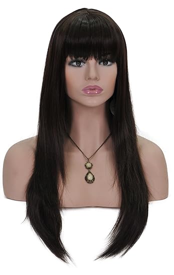 Amazon Com Cosplay Wigs For Women 24 Inches Long Straight Hair