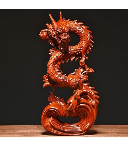 Art Chinese Hand Carved Dragon Statue Camphor Wood Plate Wall Sculpture Nr %e2%80%a2 %c2%a333 59
