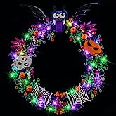 Hilighting Upgraded Led Light Kit Compatible with Lego Halloween Wreath Building Set, Lights Decoration Compatible with Lego 40825 (Model Not Included)