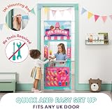 Playhouse Pop Up Play Town Ice Cream Shop Doorway Curtain 3-7 view 6