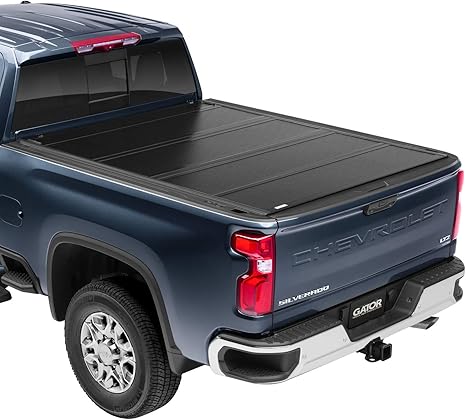 Amazon Com Gator Fx Hard Quad Fold Truck Bed Tonneau Cover 8828130 Fits 2019 2021 New Body Style Chevy Silverado Gmc Sierra 5 10 Does Not Fit With Carbon Pro Bed Bed
