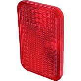 Fakojer 1X LVU18747 Red Warning Lens | Compatible with John Deere 1023E 1025R 1026R 2025R 2032R 2038R 3025E 3032E 3038E 4044M 4710 5090E 5125ML (1X LVU18747)