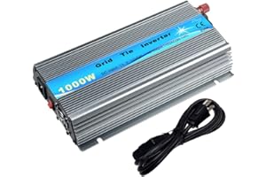 EpRec 1000W on Grid Tie Inverter MPPT Stackable Pure Sine Wave DC15-28V to AC90V-140V Output for 12V Solar Panel