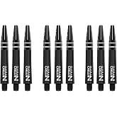 RED DRAGON Nitrotech Dart Shafts - Transparent Polymer Stems with Flight Locking System for Secure Flight Retention - Available in Short, Intermediate &amp; Medium Sizes and Multiple Colors