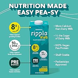 Ripple 32 oz Plant Based Milk 8g of Quality Sourced