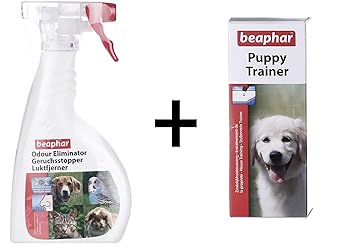 Beaphar Trumppetz Dog Odour Eliminator Spray - 400 ml with Puppy Trainer (20ML)